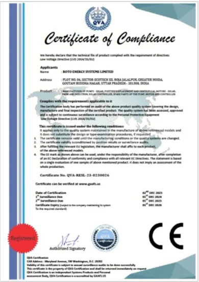 Certificates
